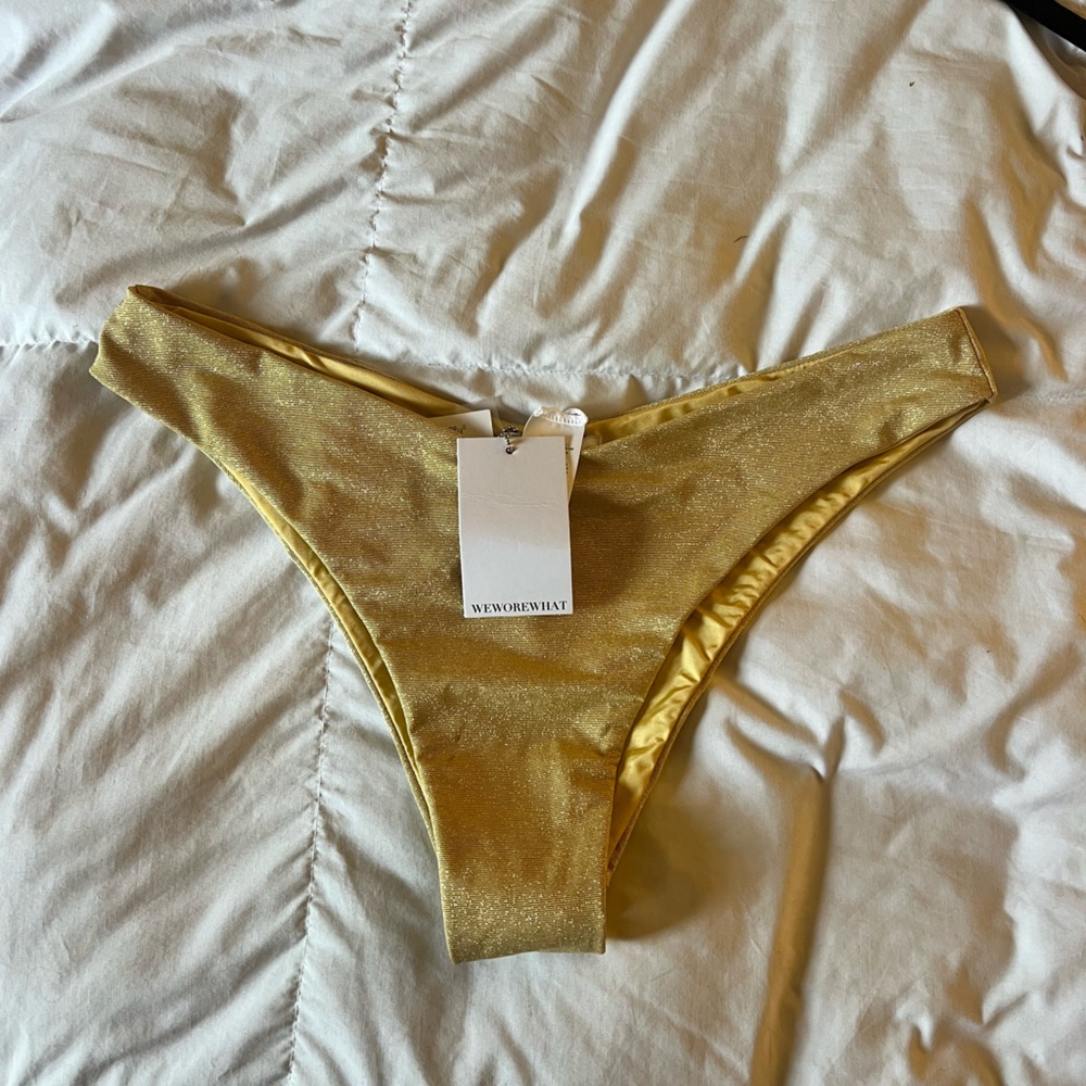 Brand new we wore what swim bottoms